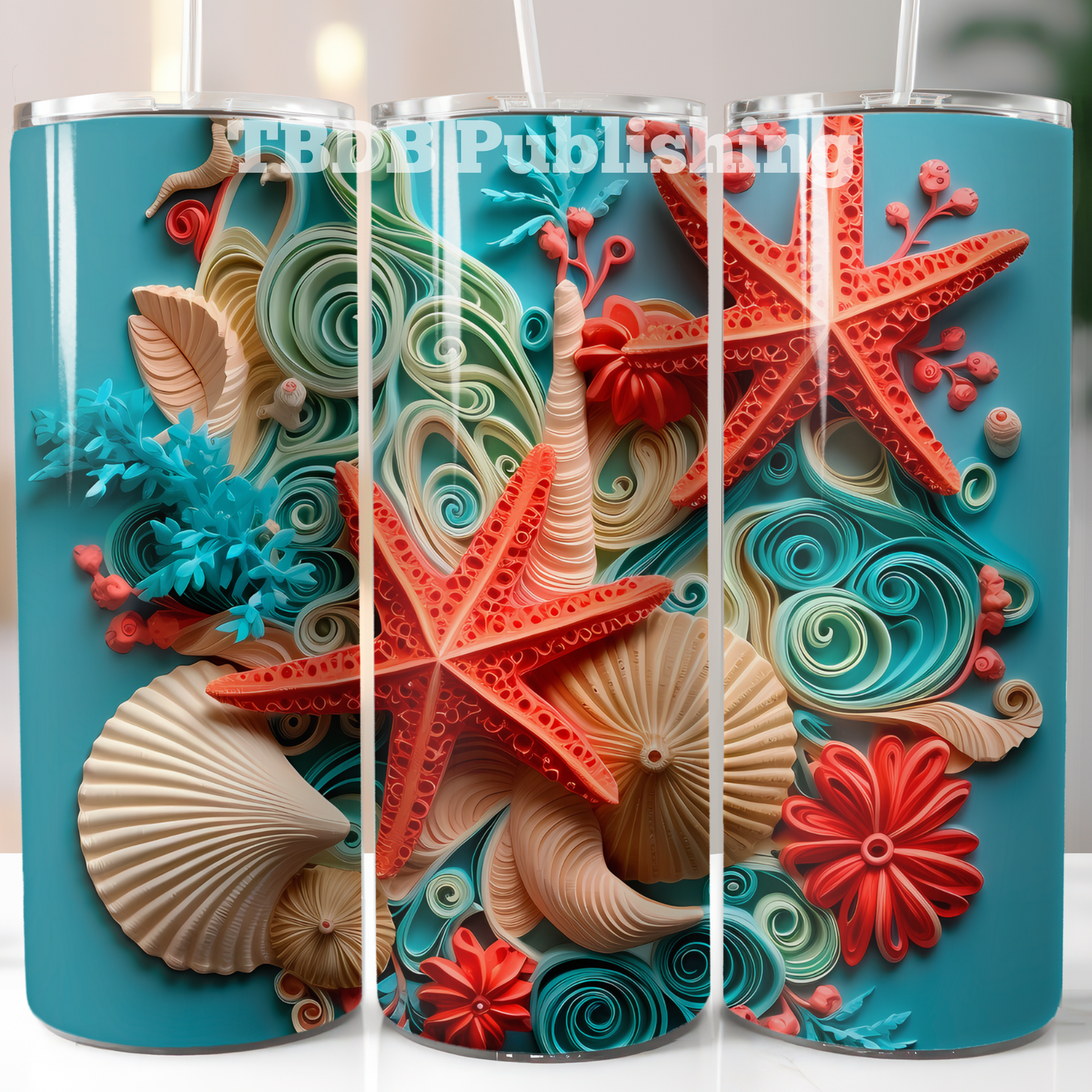 3D Tumbler Wrap, 20 oz tumbler, etsy digital products, etsy digital downloads, tumbler wrap designs, etsy sublimation designs, tumbler wraps, wrapper tumblers, tumbler vinyl, sublimation transfers, etsy tumbler, straight tumblers, digital png, tumbler wrap designs, etsy, 3D Seashell Tumbler Wrap, 3D Horse Tumbler Wrap