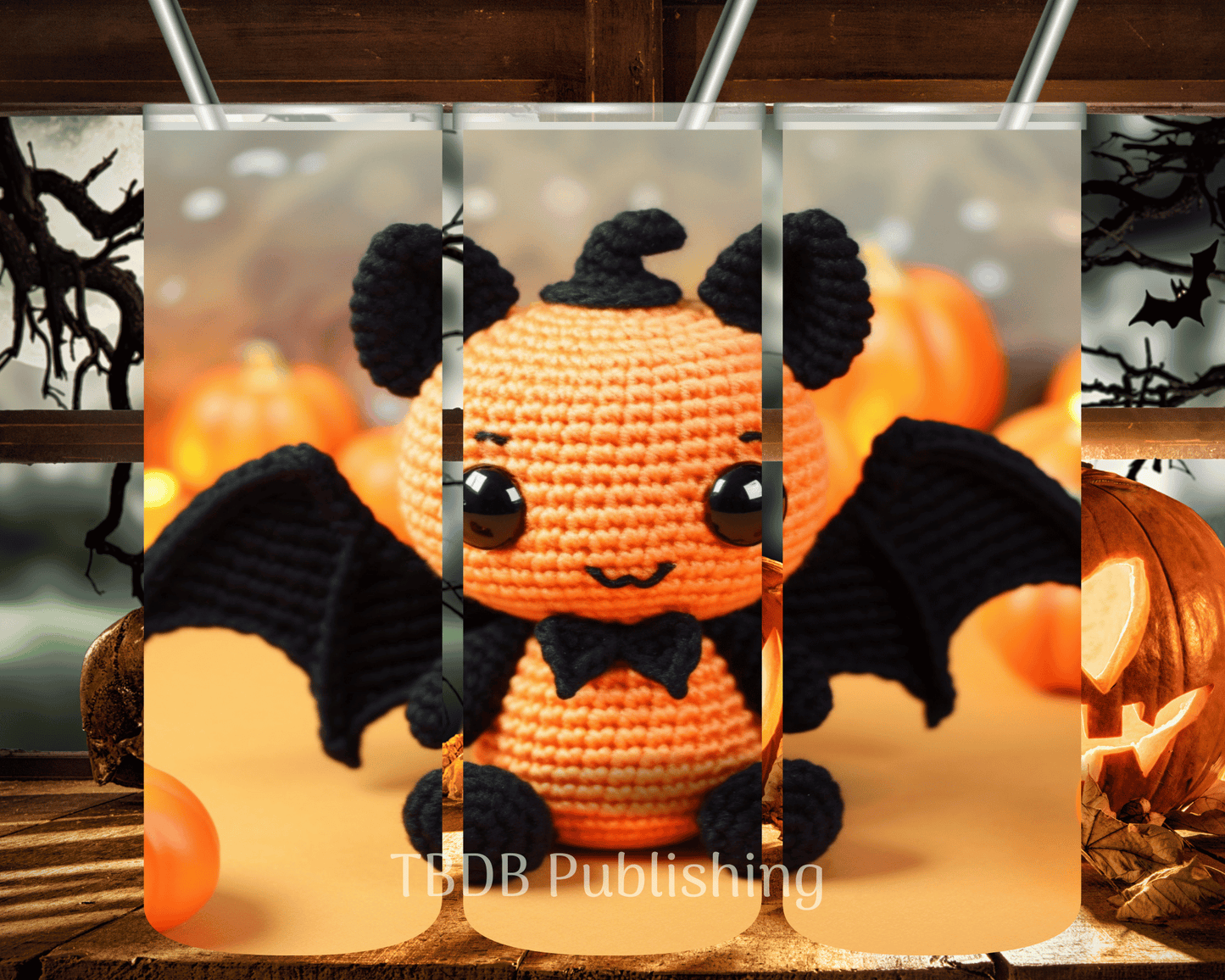 Amigurumi Bat, Halloween png, Halloween tumbler, 20 oz tumbler, etsy digital products, etsy digital downloads, tumbler wrap designs, etsy sublimation designs, tumbler wraps, wrapper tumblers, tumbler vinyl, sublimation transfers, etsy tumbler, straight tumblers, digital png, tumbler wrap designs, etsy