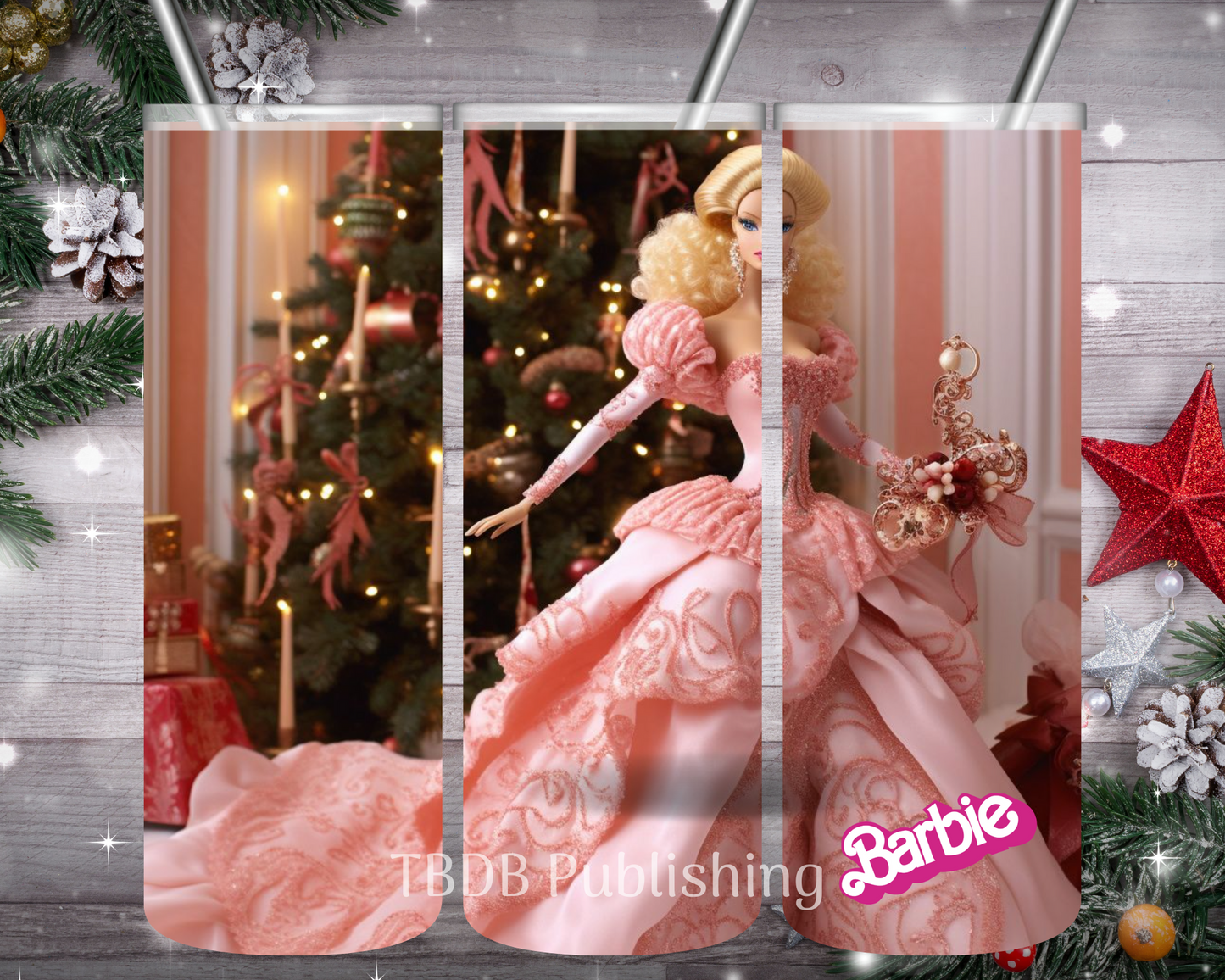 3D Tumbler Wrap, 20 oz tumbler, etsy digital products, etsy digital downloads, tumbler wrap designs, etsy sublimation designs, tumbler wraps, wrapper tumblers, tumbler vinyl, sublimation transfers, etsy tumbler, straight tumblers, digital png, tumbler wrap designs, etsy, Christmas barbie, barbie doll, barbie tumbler, Christmas barbie doll, Christmas tumbler, Christmas tumbler wrap