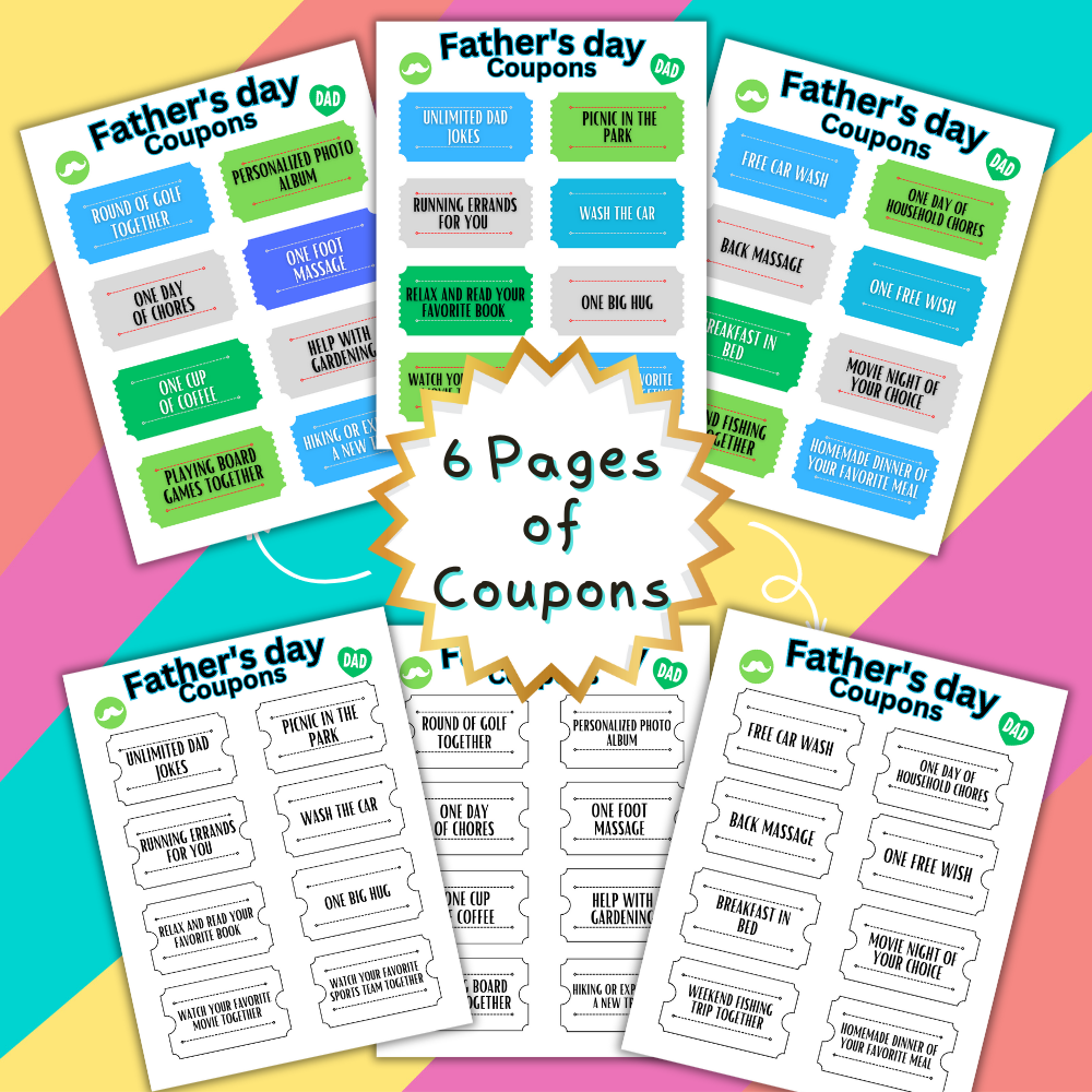 Father's Day Activity Pack | Fun Printable Father's Day | Father's day Activities | Father's Day Games Bundle | Father's Day Printable | Father's Day Bundle - Think Big Dream Big Publishing