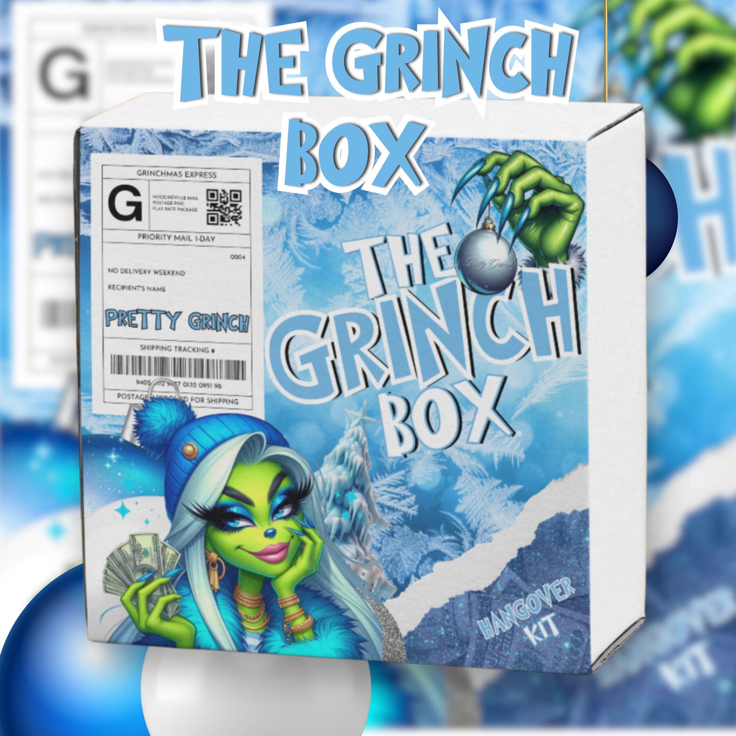 Grinchmas, grinchmas box, grinchmas eve box, Grinchmas party box, Grinchmas eve box template, grinch svg, the grinch 2, etsy, etsy download, grinch box, how the grinch stole Christmas, Christmas templates