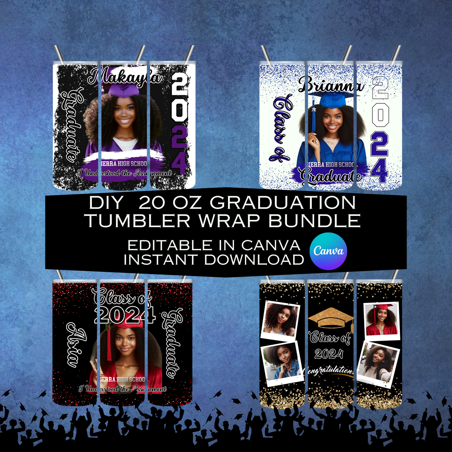 Graduation hat, graduation dress, graduation templates, graduation announcements, graduation cap, etsy, etsy downloads, shopify, graduation gifts,