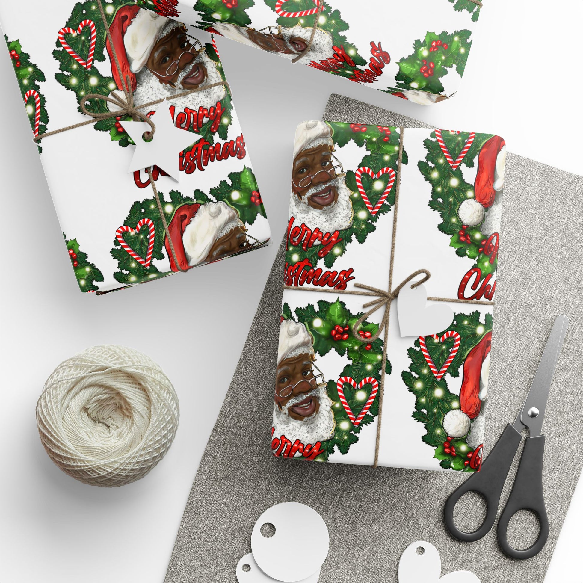 christmas, christmas tree, christmas decor, christmas gift, christmas gift ideas, black christmas, christmas wrapping paper, holiday wrapping paper, holidays, black santa, black santa claus, black christmas