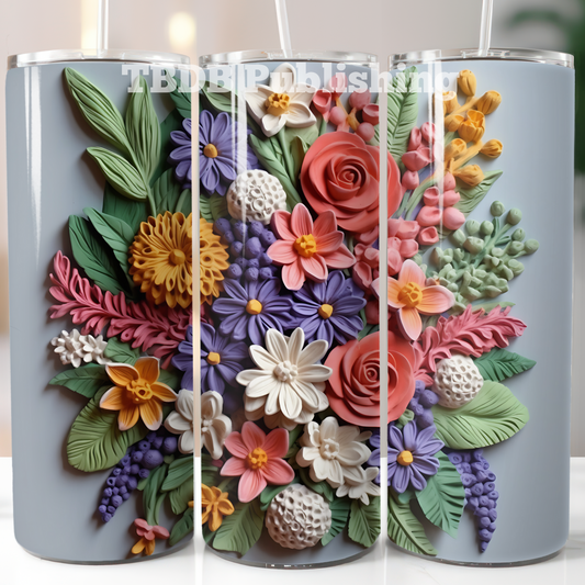 3d flowers, 3d tumbler wrap, 3d flower tumbler wrap, 20 oz tumbler, etsy digital products, etsy digital downloads, tumbler wrap designs, etsy sublimation designs, tumbler wraps, wrapper tumblers, tumbler vinyl, sublimation transfers, etsy tumbler, straight tumblers, digital png, tumbler wrap designs, etsy