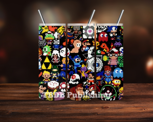 3D Tumbler Wrap, 20 oz tumbler, etsy digital products, etsy digital downloads, tumbler wrap designs, etsy sublimation designs, tumbler wraps, wrapper tumblers, tumbler vinyl, sublimation transfers, etsy tumbler, straight tumblers, digital png, tumbler wrap designs, etsy, Gamer Sublimation Design, Gamer Gifts,  Gamer Tumbler Wrap,  Gamer Tumbler, Video Game PNG