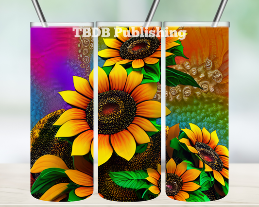 3D Tumbler Wrap, 20 oz tumbler, etsy digital products, etsy digital downloads, tumbler wrap designs, etsy sublimation designs, tumbler wraps, wrapper tumblers, tumbler vinyl, sublimation transfers, etsy tumbler, straight tumblers, digital png, tumbler wrap designs, etsy , Neon Sunflower Wrap, Sunflower Sublimation Tumbler Wrap , Sunflower Tumbler Wrap 20 Oz, sunflower lover, sunflowers