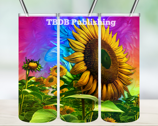 3D Tumbler Wrap, 20 oz tumbler, etsy digital products, etsy digital downloads, tumbler wrap designs, etsy sublimation designs, tumbler wraps, wrapper tumblers, tumbler vinyl, sublimation transfers, etsy tumbler, straight tumblers, digital png, tumbler wrap designs, etsy , Neon Sunflower Wrap, Sunflower Sublimation Tumbler Wrap , Sunflower Tumbler Wrap 20 Oz, sunflower lover, sunflowers