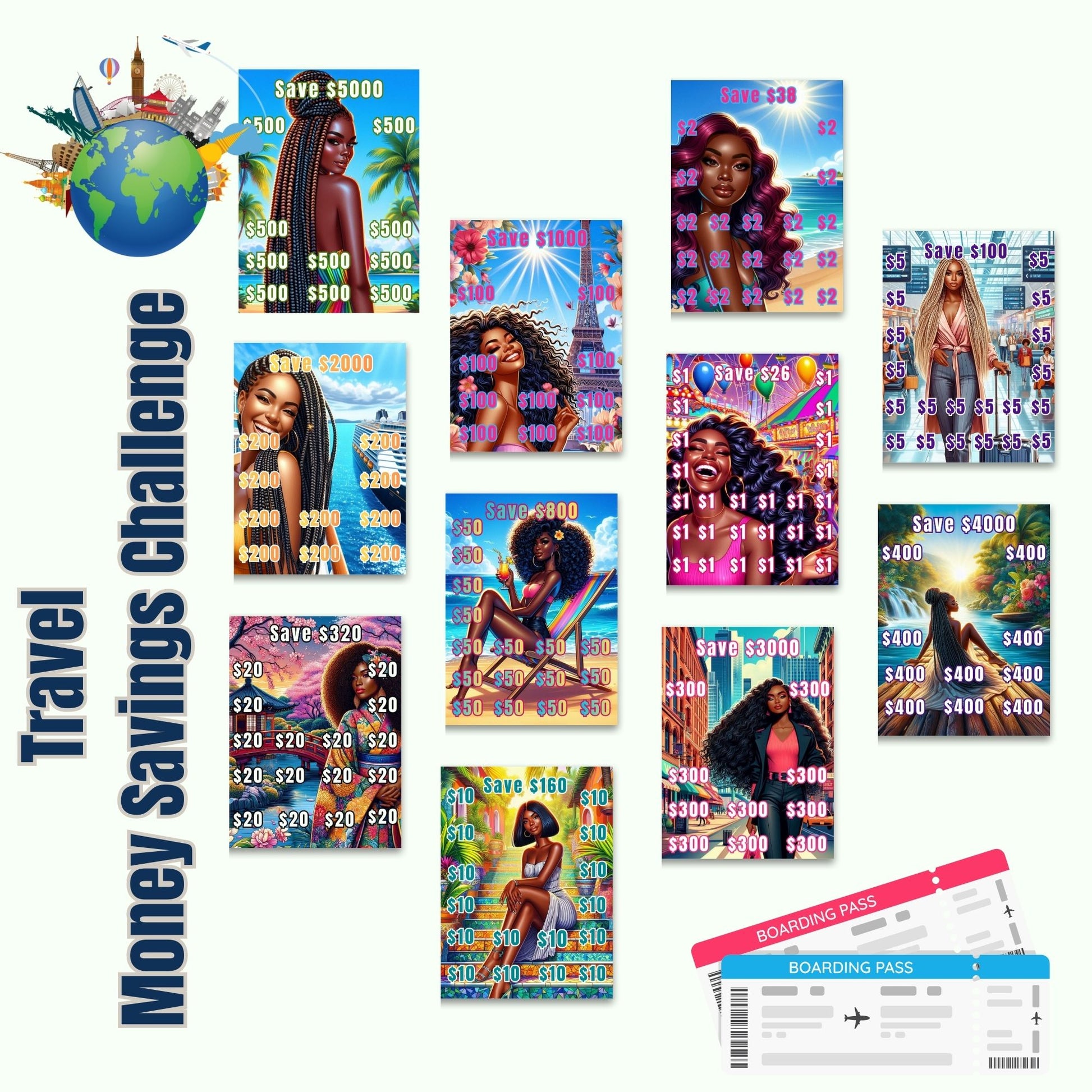 money savings, money savings challenge, money savings tips, money saver,  financial planner, Saving Book Challenges, money savings sheet, Savings Downloads, Budget Babe Printable, savings envelope, Black Girl Savings Challenge, bestie money saver, savings challenge women, money envelope, cash tracker, savings tracker