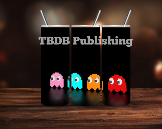 Pacman, 3D Tumbler Wrap, 20 oz tumbler, etsy digital products, etsy digital downloads, tumbler wrap designs, etsy sublimation designs, tumbler wraps, wrapper tumblers, tumbler vinyl, sublimation transfers, etsy tumbler, straight tumblers, digital png, tumbler wrap designs, etsy, Gamer Sublimation Design, Gamer Gifts , Gamer Tumbler Wrap , Gamer Tumbler, Video Game PNG, Old School Gamer, Old School Games