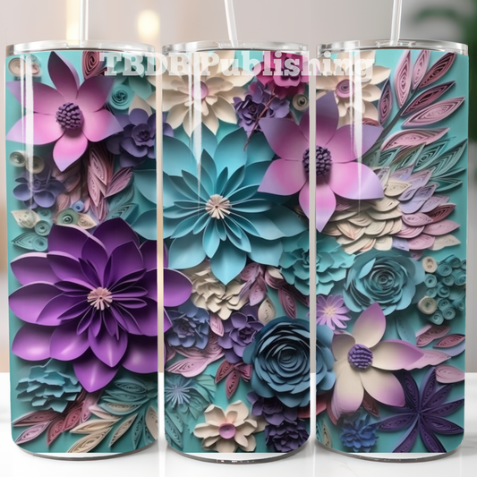 3d flowers, 3d tumbler wrap, 3d flower tumbler wrap, 20 oz tumbler, etsy digital products, etsy digital downloads, tumbler wrap designs, etsy sublimation designs, tumbler wraps, wrapper tumblers, tumbler vinyl, sublimation transfers, etsy tumbler, straight tumblers, digital png, tumbler wrap designs, etsy
