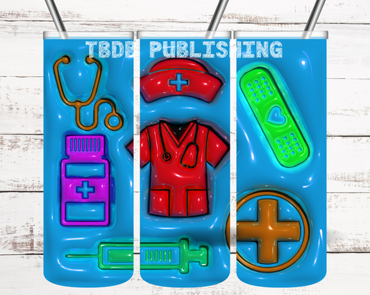 3D Tumbler Wrap, 20 oz tumbler, etsy digital products, etsy digital downloads, tumbler wrap designs, etsy sublimation designs, tumbler wraps, wrapper tumblers, tumbler vinyl, sublimation transfers, etsy tumbler, straight tumblers, digital png, tumbler wrap designs, etsy, Nurse Tumbler, Nurse Gift, Nurse Sublimation, Sublimation Design, Nurse PNG Sublimation