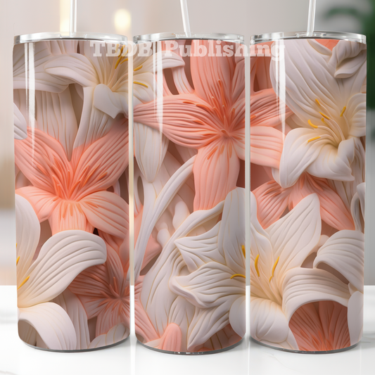 3d flowers, 3d tumbler wrap, 3d flower tumbler wrap, 20 oz tumbler, etsy digital products, etsy digital downloads, tumbler wrap designs, etsy sublimation designs, tumbler wraps, wrapper tumblers, tumbler vinyl, sublimation transfers, etsy tumbler, straight tumblers, digital png, tumbler wrap designs, etsy