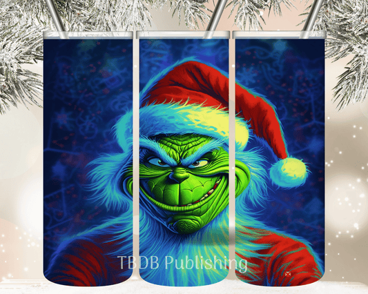 etsy digital products, etsy digital downloads, tumbler wrap designs, etsy sublimation designs, Christmas, Christmas tumbler, Christmas tumbler wrap, Christmas tree, The Grinch, The Grinch Christmas tumbler, Christmas PNG, the Grinch Christmas Tree, Christmas tree, Christmas lights