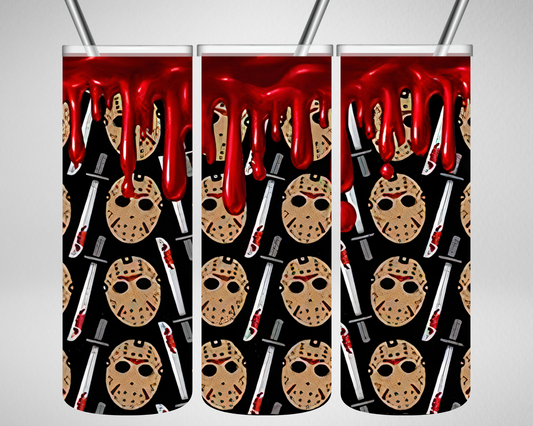 Jason Vorhees, Friday the 13th, Friday the 13th movies, Halloween png, Halloween tumbler, Halloween tumbler wrap, 20 oz tumbler, etsy digital products, etsy digital downloads, tumbler wrap designs, etsy sublimation designs, tumbler wraps, wrapper tumblers, tumbler vinyl, sublimation transfers, etsy tumbler, straight tumblers, digital png, tumbler wrap designs, etsy