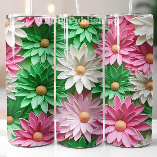 3d flowers, 3d tumbler wrap, 3d flower tumbler wrap, 20 oz tumbler, etsy digital products, etsy digital downloads, tumbler wrap designs, etsy sublimation designs, tumbler wraps, wrapper tumblers, tumbler vinyl, sublimation transfers, etsy tumbler, straight tumblers, digital png, tumbler wrap designs, etsy