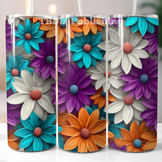3d flowers, 3d tumbler wrap, 3d flower tumbler wrap, 20 oz tumbler, etsy digital products, etsy digital downloads, tumbler wrap designs, etsy sublimation designs, tumbler wraps, wrapper tumblers, tumbler vinyl, sublimation transfers, etsy tumbler, straight tumblers, digital png, tumbler wrap designs, etsy