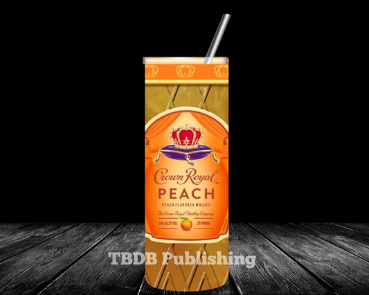 Crown Royal Peach, Beverage tumbler wrap, Drink wraps, drink tumbler wrap, 20 oz tumbler, beer wrap, etsy digital products, etsy digital downloads, tumbler wrap designs, etsy sublimation designs, tumbler wraps, wrapper tumblers, tumbler vinyl, sublimation transfers, etsy tumbler, straight tumblers, digital png, tumbler wrap designs, crown royal