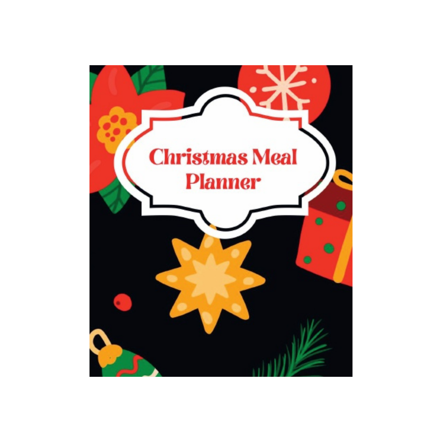 Christmas Meal Planner - Think Big Dream Big Publishing